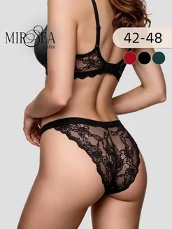 Трусы кружевные танга набор 3 шт Grandville Mirsea Charm